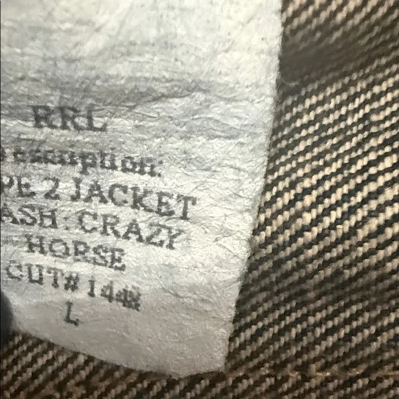 Double RL (RRL) Limited Edition 1 of 100 Coast to Coast Denim Jacket -Size Large - Picture 13 of 15